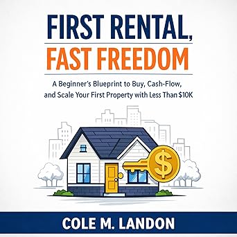 First Rental, Fast Freedom: A Beginner’s Blueprint to Buy, Cash-Flow, and Scale Your First Property with Less Than $10K - Audiobook - Digital