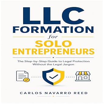 LLC Formation for Solo Entrepreneurs: The Step-by-Step Guide to Legal Protection Without the Legal Jargon - Audiobook - Digital